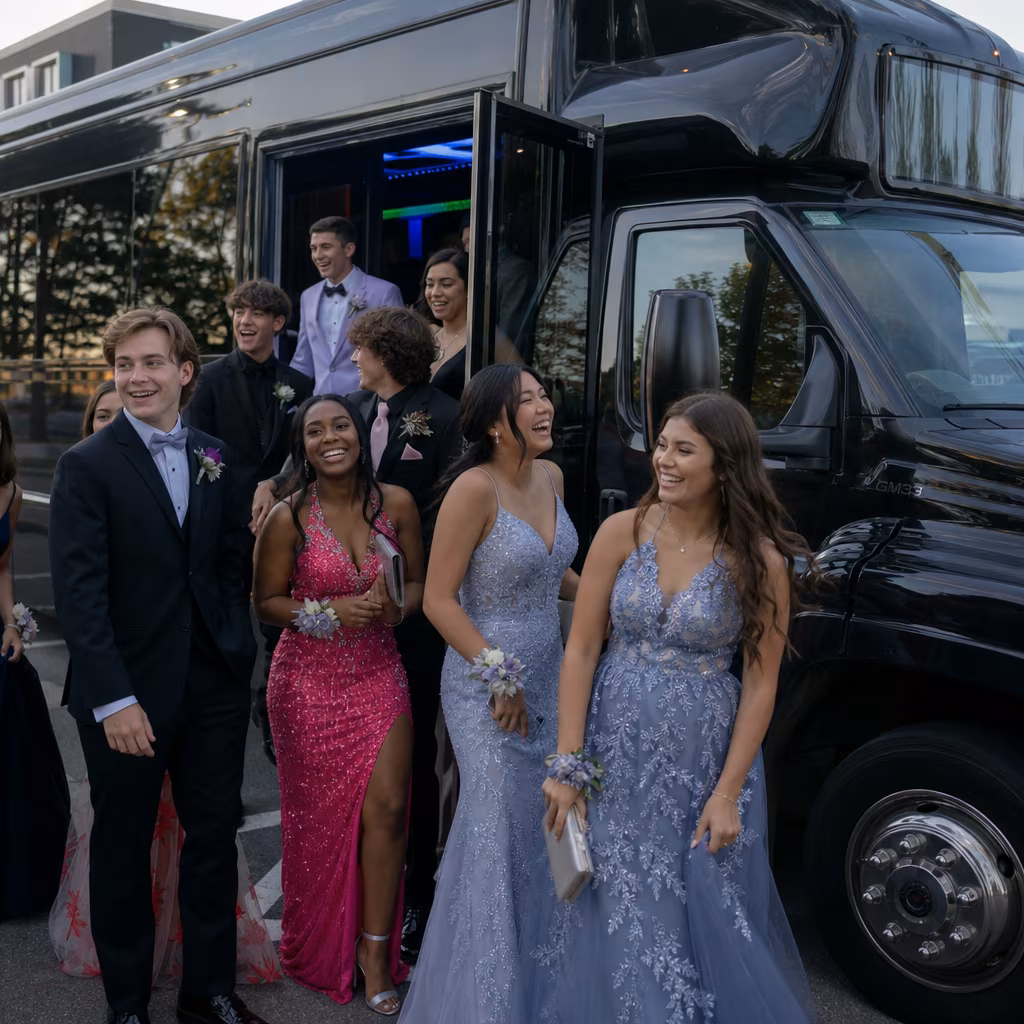 Grand Rapids Prom Party Bus Rental